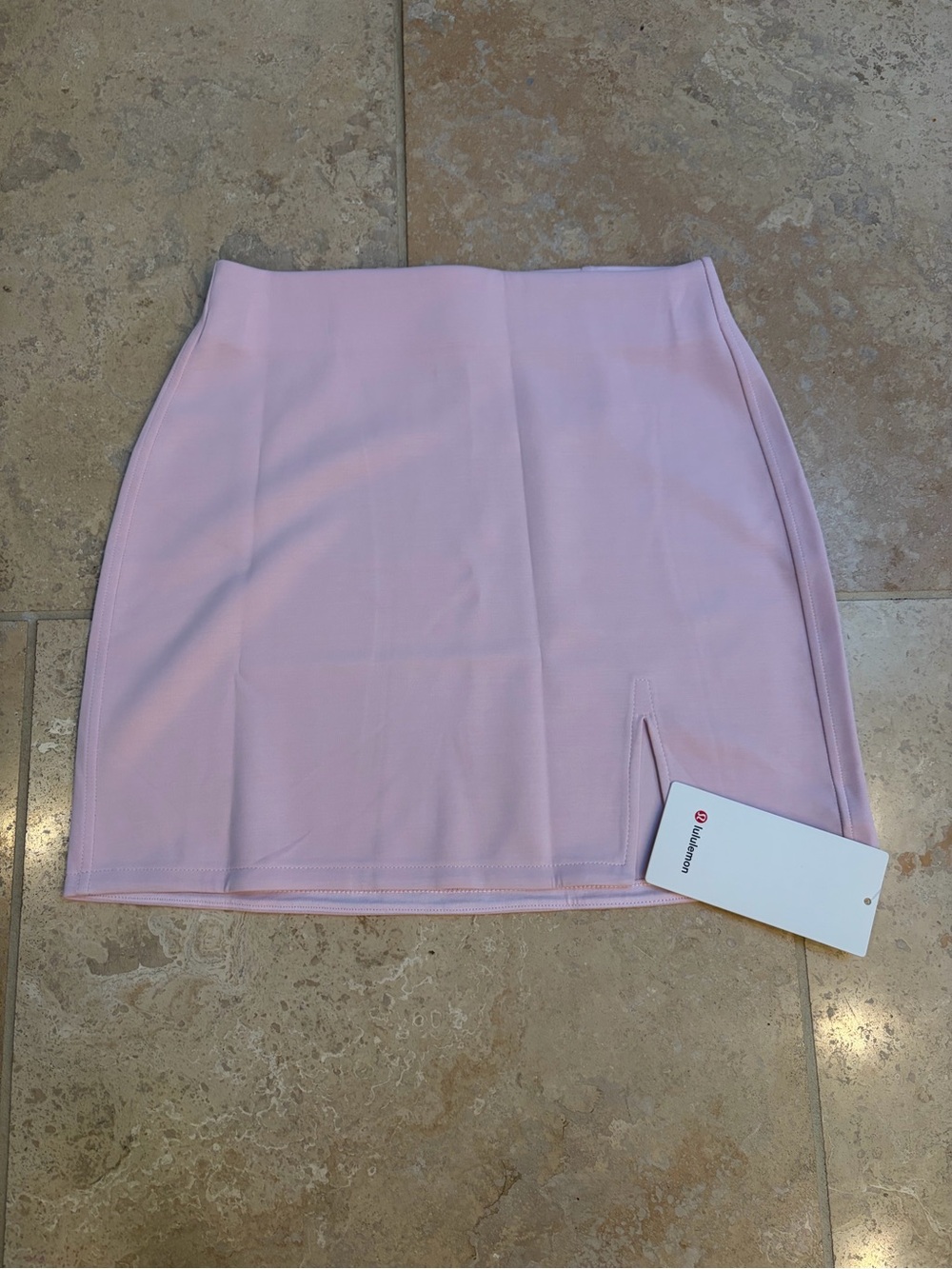 Lululemon Women's Pink Softstream High-Rise Mini Skirt